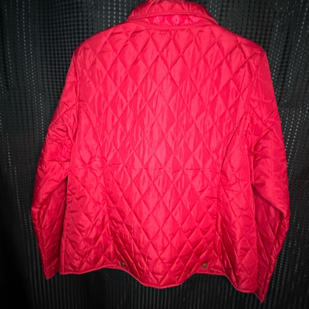 Red Northern Reflections Quilted Jacket - Picture 2 of 6